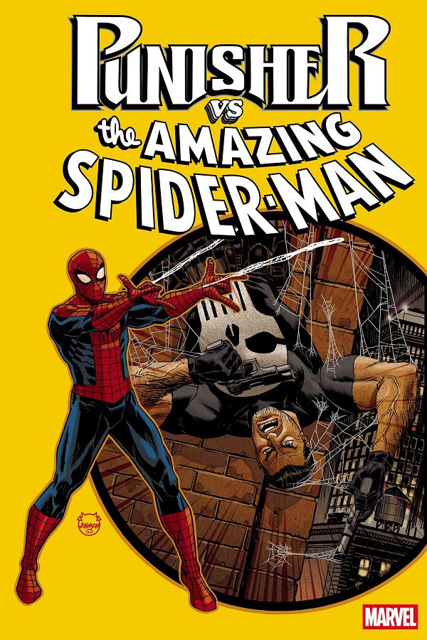 Punisher Vs. Spider-Man #1 variant cover by Dave Johnson