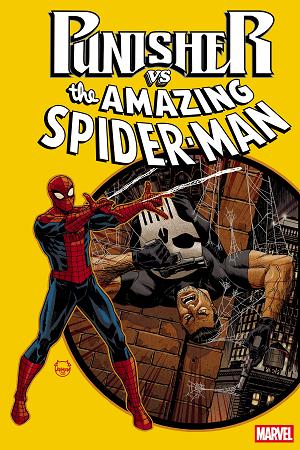 Punisher Vs. Spider-Man #1 DAVE JOHNSON FOIL VARIANT cover