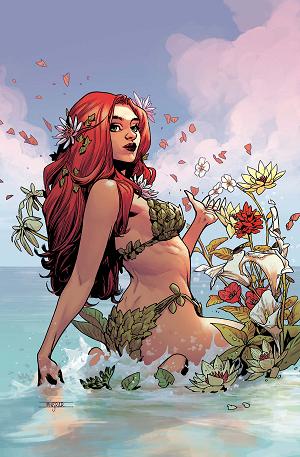 Poison Ivy #46 CVR E CVR E MAHMUD ASRAR SWIMSUIT CARD STOCK cover