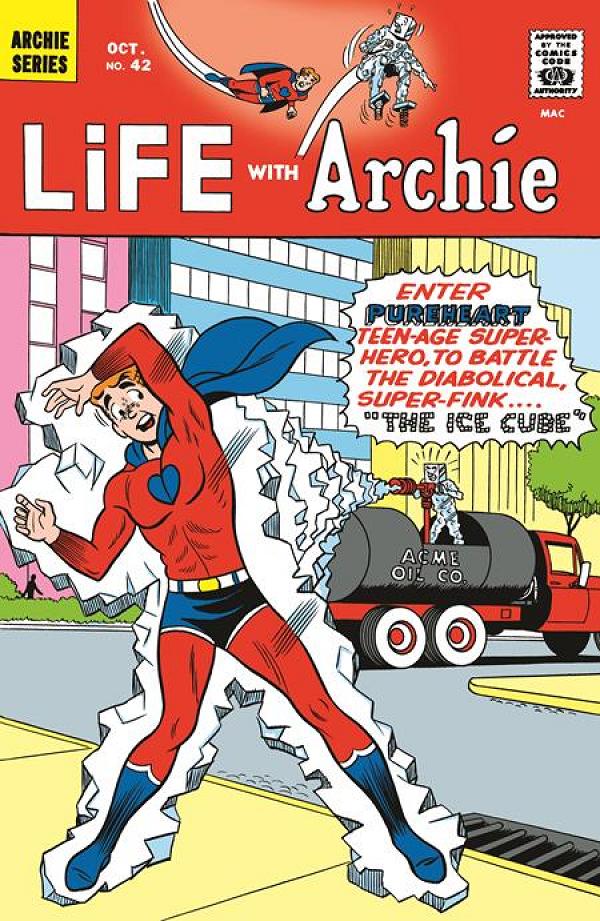 Life With Archie #42 variant cover by Bob White