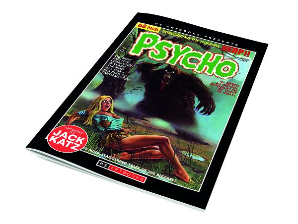 Ps Artbooks Magazine Psycho #2 cover by Hector Varela
