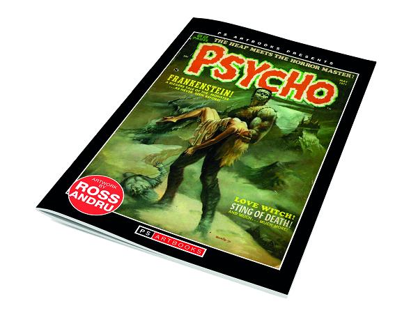 Ps Artbooks Magazine Psycho #3 cover by Boris Vallejo