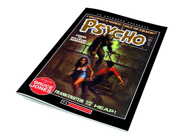 Ps Artbooks Magazine Psycho #4 cover by Ken Kelly