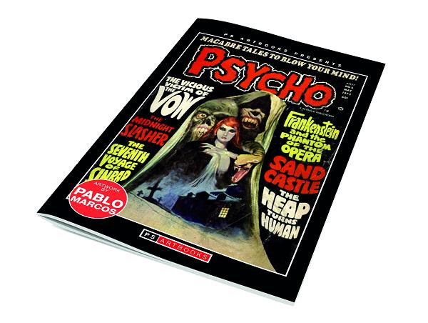 Ps Artbooks Magazine Psycho #6 cover by Vic Segrelles