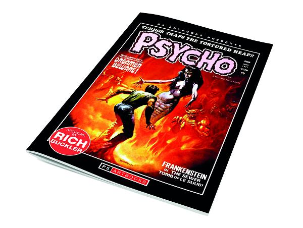 Ps Artbooks Magazine Psycho #5 cover by Boris Vallejo