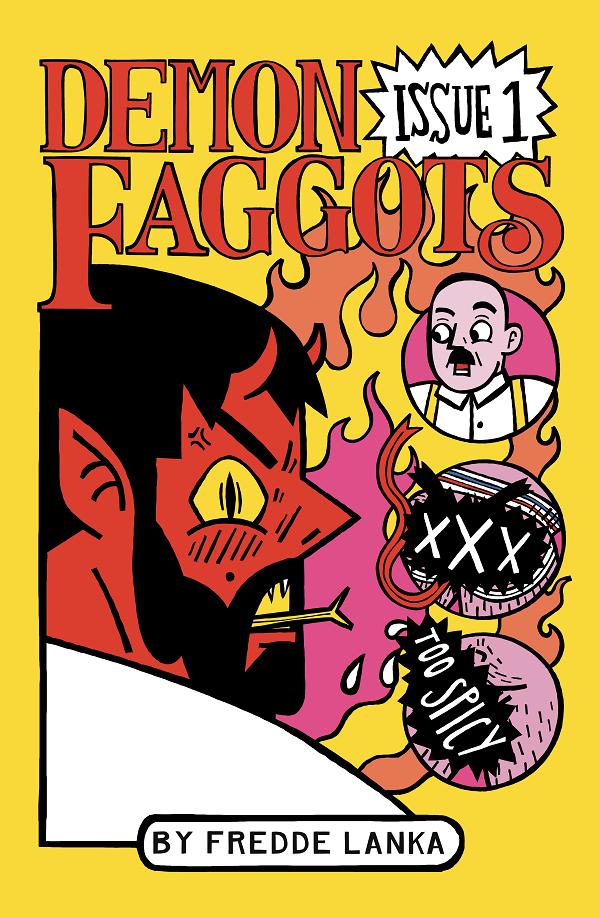 Demon Faggots #1 cover