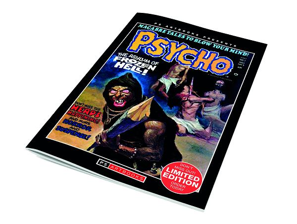 Ps Artbooks Magazine Psycho #7 cover by Vic Segrelles