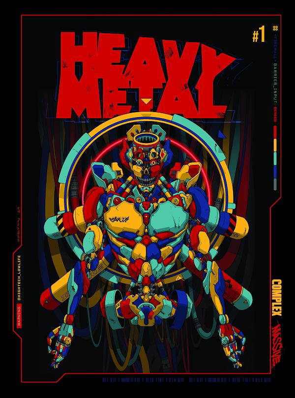 Heavy Metal Magazine #1 cover