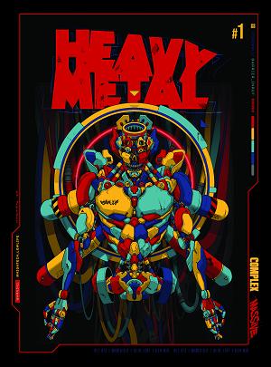 Heavy Metal Magazine #1 cover by John Horton