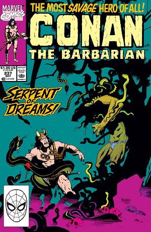 Conan The Barbarian #237 cover