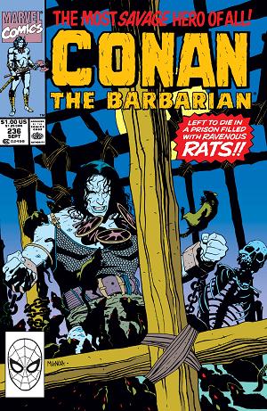 Conan The Barbarian #236 cover