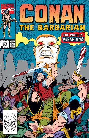 Conan The Barbarian #235 cover