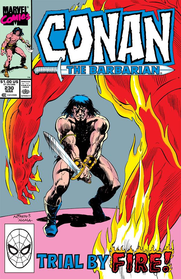 Conan The Barbarian #230  cover