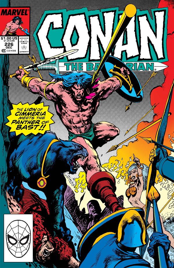 Conan The Barbarian #226  cover