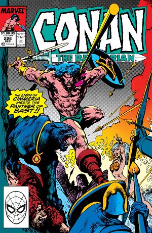 Conan The Barbarian #226 cover