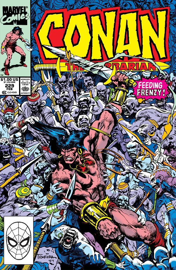 Conan The Barbarian #229  cover