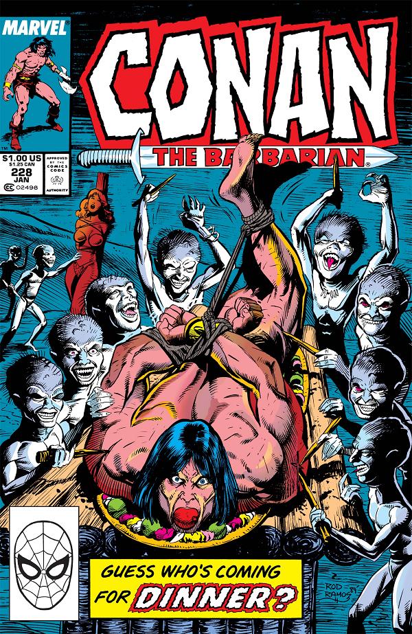 Conan The Barbarian #228  cover