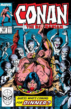 Conan The Barbarian #228 cover