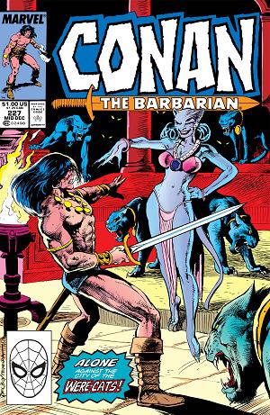 Conan The Barbarian #227 cover