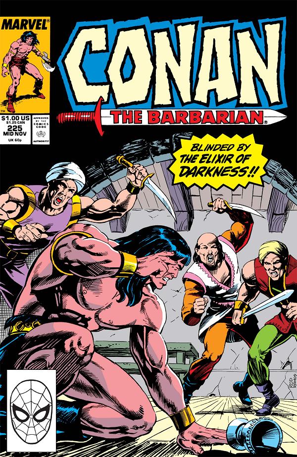 Conan The Barbarian #225  cover