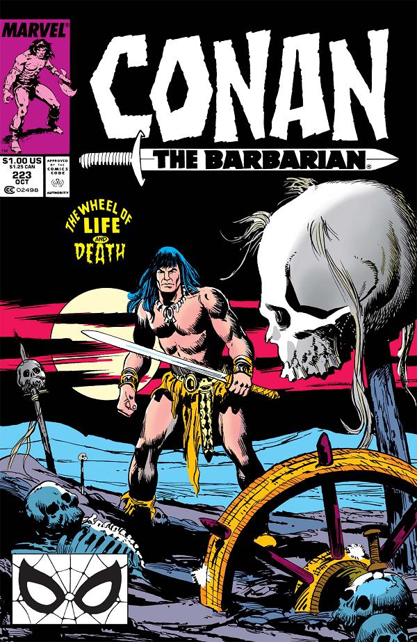 Conan The Barbarian #223  cover