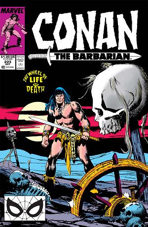 Conan The Barbarian #223 cover