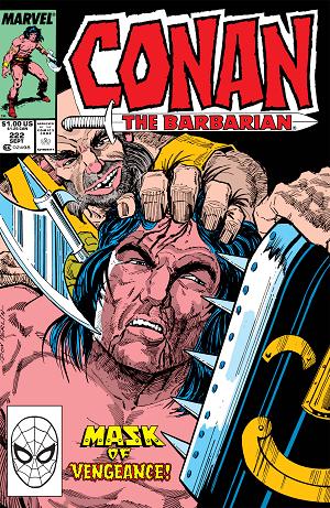 Conan The Barbarian #222 cover