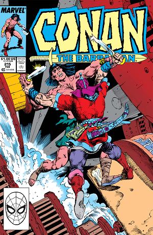 Conan The Barbarian #215 cover