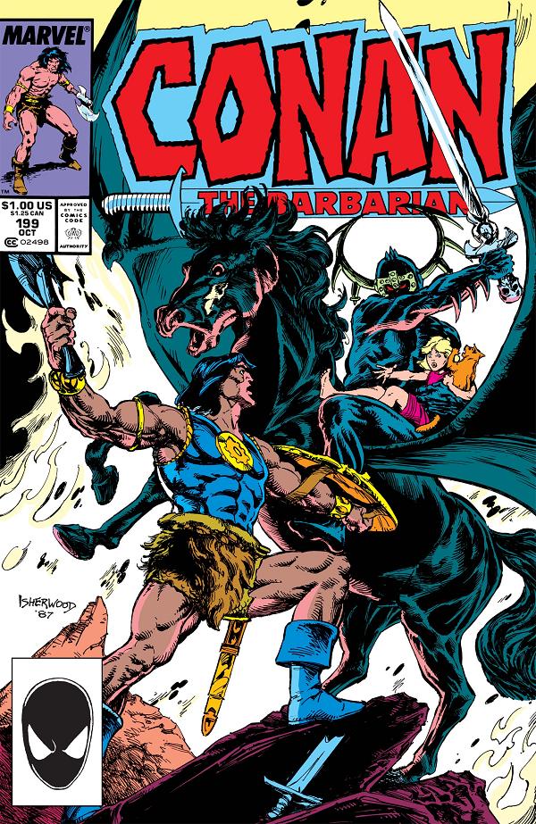 Conan The Barbarian #199  cover