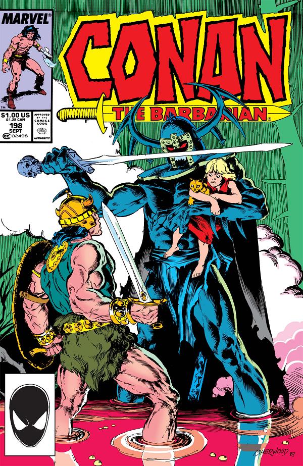 Conan The Barbarian #198  cover