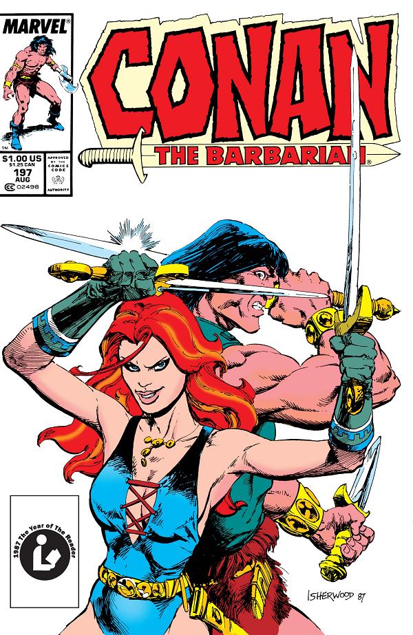 Conan The Barbarian #197  cover