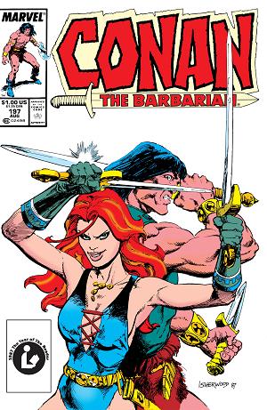 Conan The Barbarian #197 cover