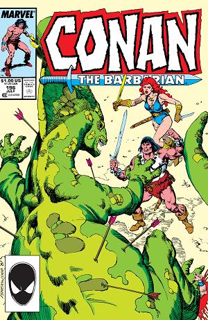 Conan The Barbarian #196 cover