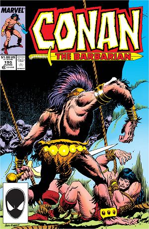 Conan The Barbarian #195 cover