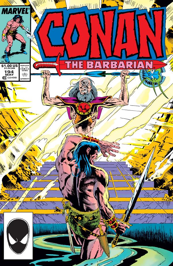 Conan The Barbarian #194  cover