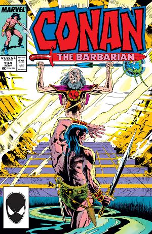 Conan The Barbarian #194 cover
