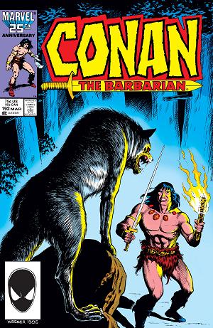 Conan The Barbarian #192 cover