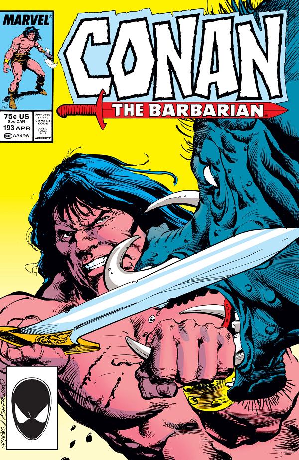 Conan The Barbarian #193  cover