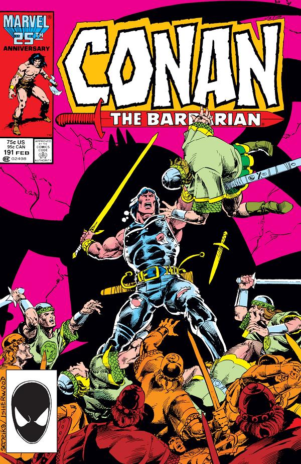 Conan The Barbarian #191  cover