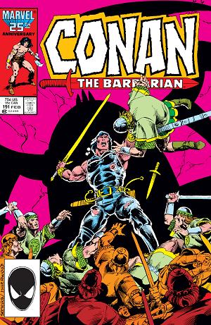 Conan The Barbarian #191 cover