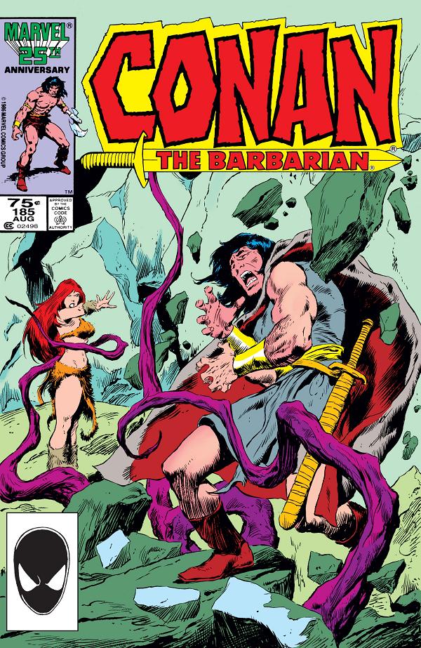 Conan The Barbarian #185  cover