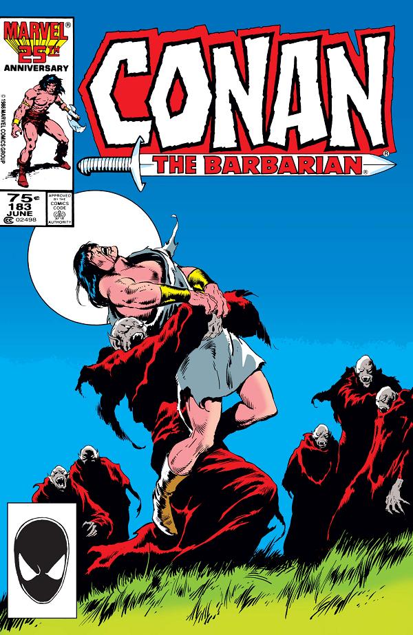 Conan The Barbarian #183  cover
