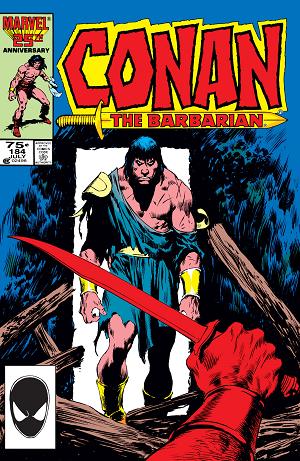 Conan The Barbarian #184 cover