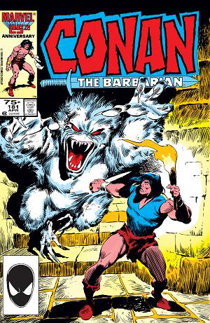 Conan The Barbarian #181 cover