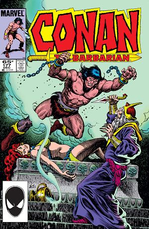Conan The Barbarian #177 cover