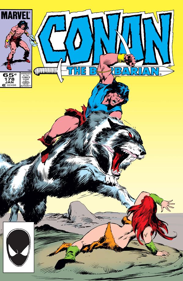 Conan The Barbarian #178  cover