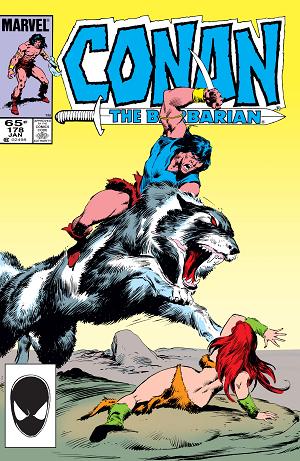 Conan The Barbarian #178 cover