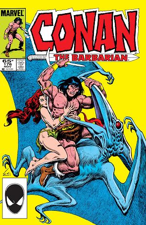 Conan The Barbarian #176 cover