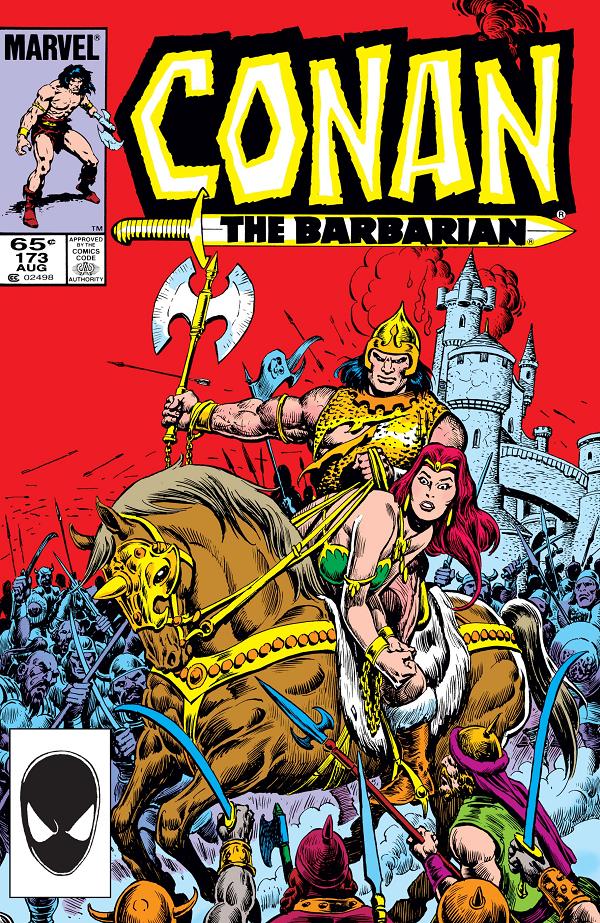 Conan The Barbarian #173  cover