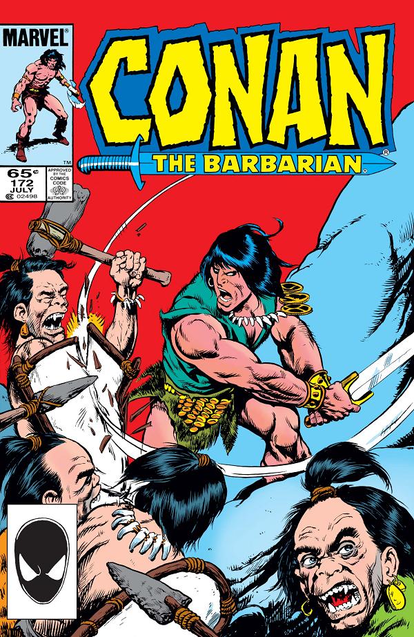 Conan The Barbarian #172  cover